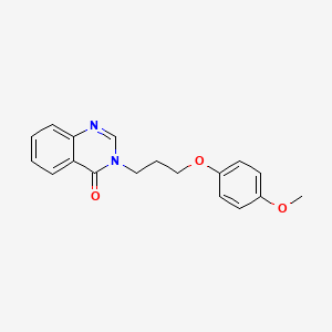3-[3-(4-methoxyphenoxy)propyl]-4(3H)-quinazolinone