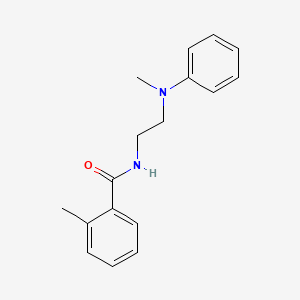 2-methyl-N-{2-[methyl(phenyl)amino]ethyl}benzamide