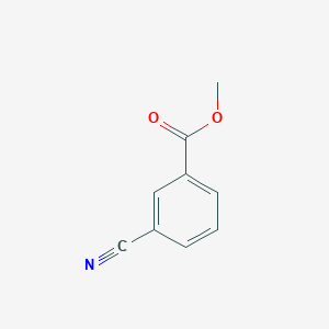 molecular formula C9H7NO2 B045429 Methyl 3-cyanobenzoate CAS No. 13531-48-1