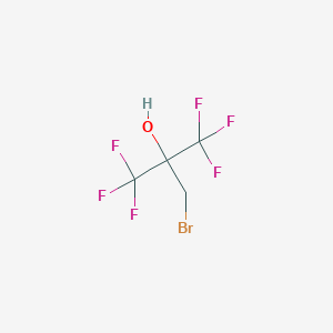 molecular formula C4H3BrF6O B045433 2-(Bromomethyl)hexafluoropropan-2-ol CAS No. 503169-76-4