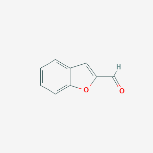 molecular formula C9H6O2 B045435 2-Benzofurancarboxaldehyde CAS No. 4265-16-1