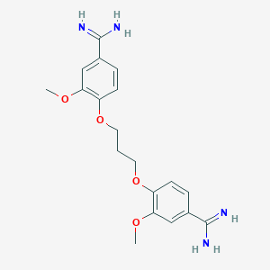 1,3-Bis(4-amidino-2-methoxyphenoxy)propane