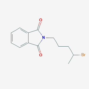 molecular formula C13H14BrNO2 B045453 N-(4-Bromopentyl)phthalimide CAS No. 59353-62-7