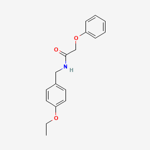 molecular formula C17H19NO3 B4546849 N-(4-ethoxybenzyl)-2-phenoxyacetamide 