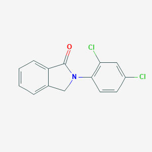 molecular formula C14H9Cl2NO B454735 2-(2,4-Dichlorophenyl)-1-isoindolinone 