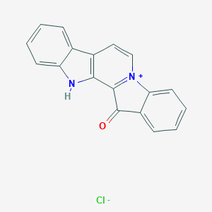 molecular formula C18H11N2O+ B045494 Fascaplysin CAS No. 114719-57-2