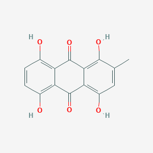 molecular formula C15H10O6 B045498 Cynodontin CAS No. 476-43-7