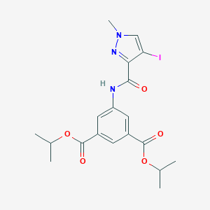 diisopropyl 5-{[(4-iodo-1-methyl-1H-pyrazol-3-yl)carbonyl]amino}isophthalate