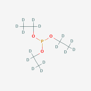 molecular formula C6H15O3P B045546 Tris(1,1,2,2,2-pentadeuterioethyl) phosphite CAS No. 147672-00-2