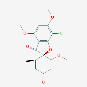 molecular formula C17H17ClO6 B045548 Epigriseofulvin CAS No. 469-49-8