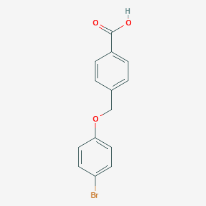 B455584 4-[(4-Bromophenoxy)methyl]benzoic acid CAS No. 364623-84-7