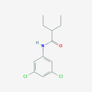 molecular formula C12H15Cl2NO B455684 N-(3,5-dichlorophenyl)-2-ethylbutanamide 