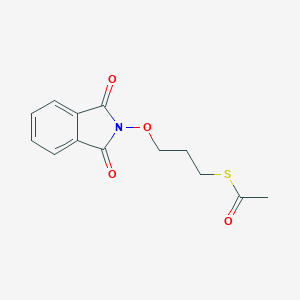 S-[3-(1,3-dioxoisoindol-2-yl)oxypropyl] ethanethioate
