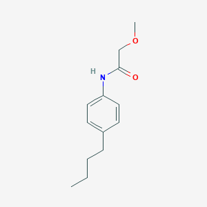 molecular formula C13H19NO2 B4557787 N-(4-butylphenyl)-2-methoxyacetamide 