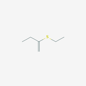 molecular formula C6H12S B045578 2-ethylsulfanylbut-1-ene CAS No. 114232-60-9