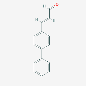 molecular formula C15H12O B045582 4-Phenylcinnamaldehyde CAS No. 113538-22-0