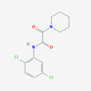 molecular formula C13H14Cl2N2O2 B4558659 N-(2,5-dichlorophenyl)-2-oxo-2-piperidin-1-ylacetamide 