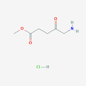 molecular formula C6H12ClNO3 B045588 Methyl Aminolevulinate Hydrochloride CAS No. 79416-27-6