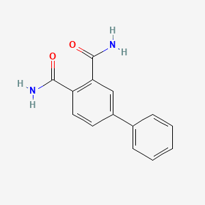 molecular formula C14H12N2O2 B4558835 Biphenyl-3,4-dicarboxamide 