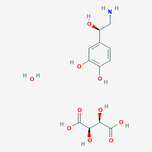 molecular formula C12H19NO10 B000456 Norepinephrine Bitartrate CAS No. 108341-18-0