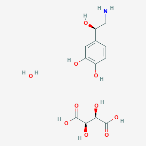 molecular formula C12H19NO10 B000456 Norepinephrine bitartrate CAS No. 108341-18-0