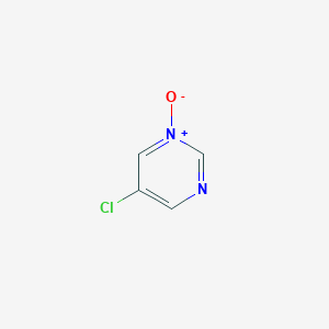 molecular formula C4H3ClN2O B045603 5-Chloropyrimidine 1-oxide CAS No. 114969-48-1