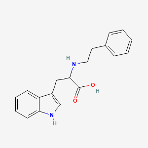 molecular formula C19H20N2O2 B4560367 N-(2-phenylethyl)tryptophan 