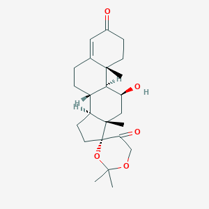 molecular formula C24H34O5 B045614 醋酸可的松 CAS No. 34332-34-8