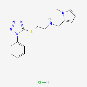 molecular formula C15H19ClN6S B4562278 C15H19ClN6S 
