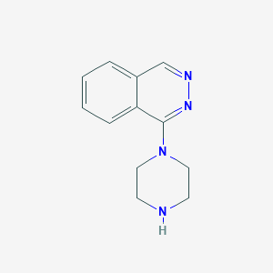 molecular formula C12H14N4 B045630 1-(Piperazin-1-yl)phthalazine CAS No. 118306-90-4