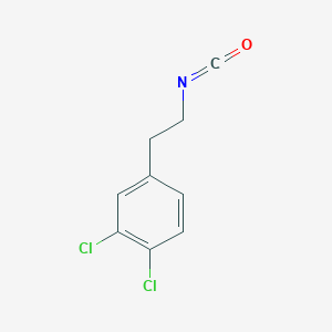 molecular formula C9H7Cl2NO B045652 3,4-二氯苯乙基异氰酸酯 CAS No. 115706-18-8