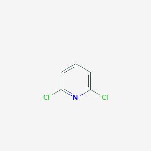 molecular formula C5H3Cl2N B045657 2,6-Dichloropyridine CAS No. 2402-78-0