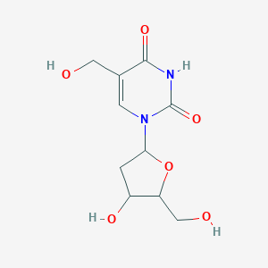 molecular formula C10H14N2O6 B045661 5-Hydroxymethyl-2'-deoxyuridine CAS No. 5116-24-5