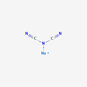 molecular formula C2N3Na B045673 Sodium dicyanamide CAS No. 1934-75-4