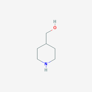 molecular formula C6H13NO B045690 4-Piperidinemethanol CAS No. 6457-49-4
