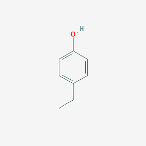 molecular formula C8H10O B045693 4-乙基苯酚 CAS No. 123-07-9