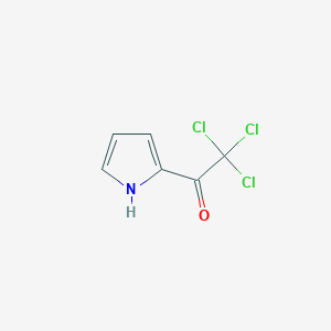 molecular formula C6H4Cl3NO B045717 2-(三氯乙酰)吡咯 CAS No. 35302-72-8