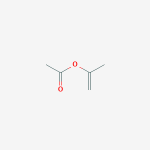 molecular formula C5H8O2 B045723 异丙烯基乙酸酯 CAS No. 108-22-5