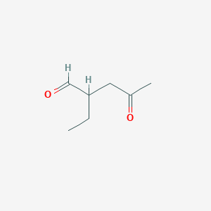 molecular formula C7H12O2 B045741 2-Ethyl-1,4-pentanedione CAS No. 111832-67-8