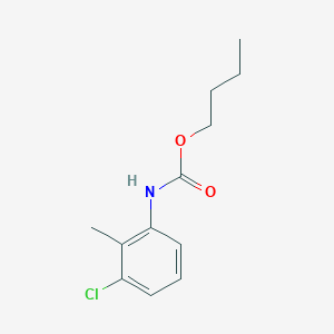 molecular formula C12H16ClNO2 B4574781 butyl (3-chloro-2-methylphenyl)carbamate 