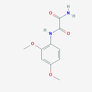 molecular formula C10H12N2O4 B4575057 N'-(2,4-dimethoxyphenyl)oxamide 