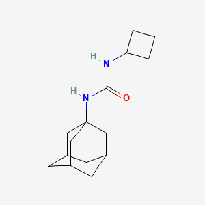 molecular formula C15H24N2O B4575209 N-(1-ADAMANTYL)-N'-CYCLOBUTYLUREA 