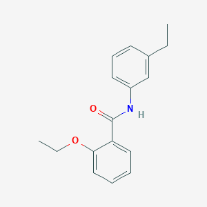 molecular formula C17H19NO2 B457595 2-ethoxy-N-(3-ethylphenyl)benzamide 