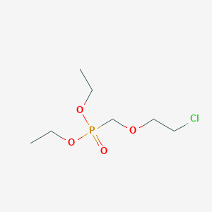 molecular formula C7H16ClO4P B045763 Diethyl [(2-chloroethoxy)methyl]phosphonate CAS No. 116384-56-6