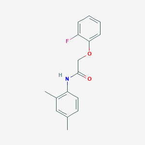 molecular formula C16H16FNO2 B4576782 N-(2,4-dimethylphenyl)-2-(2-fluorophenoxy)acetamide 