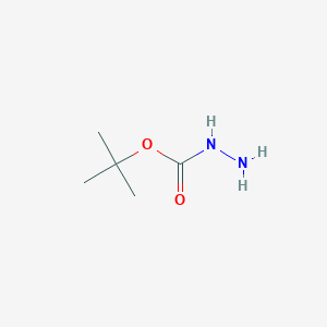 molecular formula C5H12N2O2 B045769 tert-Butyl carbazate CAS No. 870-46-2