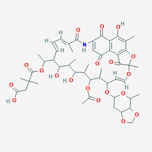 molecular formula C50H63NO19 B045790 Kanglemycin A CAS No. 114153-91-2
