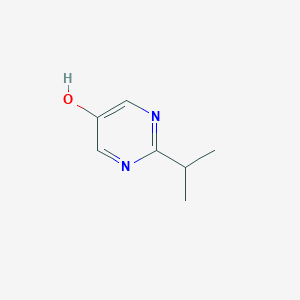 molecular formula C7H10N2O B045795 2-Isopropylpyrimidin-5-ol CAS No. 66739-84-2