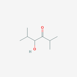 molecular formula C8H16O2 B045798 4-Hydroxy-2,5-dimethylhexan-3-one CAS No. 815-77-0