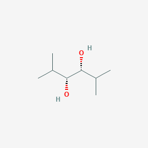 molecular formula C8H18O2 B045800 (3R,4R)-2,5-Dimethyl-3,4-hexanediol CAS No. 115889-27-5